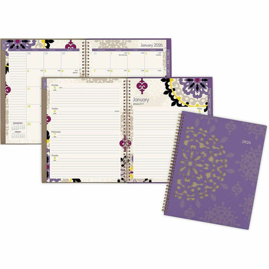 2026 Weekly & Monthly Planner by Cambridge, 8-1/2" x 11", Large, Vienna 122905
