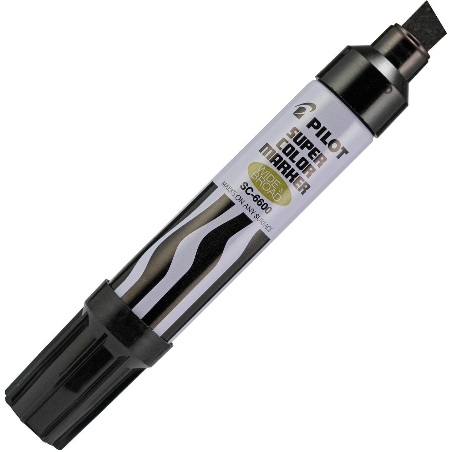 43100 Pilot Jumbo Permanent Markers Chisel Point, Black, 1 each
