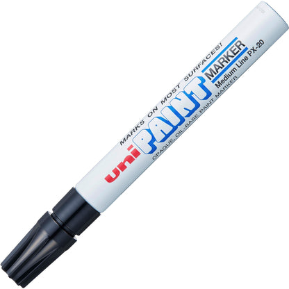 Uni-Paint PX-20 Oil-Based Paint Marker, Medium Line, Black