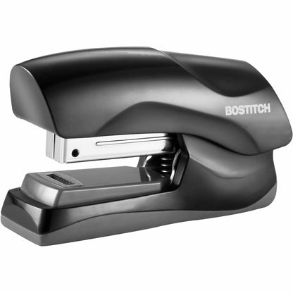 Bostitch Half Strip Flat Clinch Stapler – Staples up to 40 Sheets, Black (BOSB175BLK)