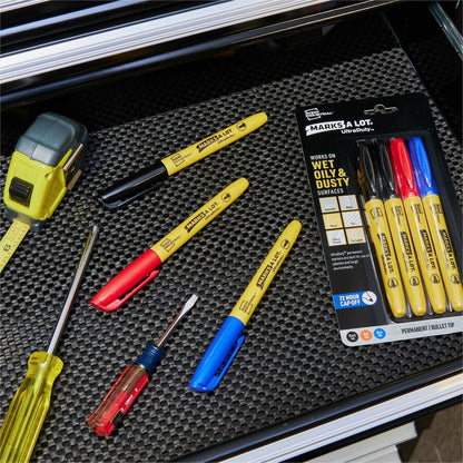 Avery Marks A Lot UltraDuty Markers, Bullet Tip, 4 Assorted Markers (29848)