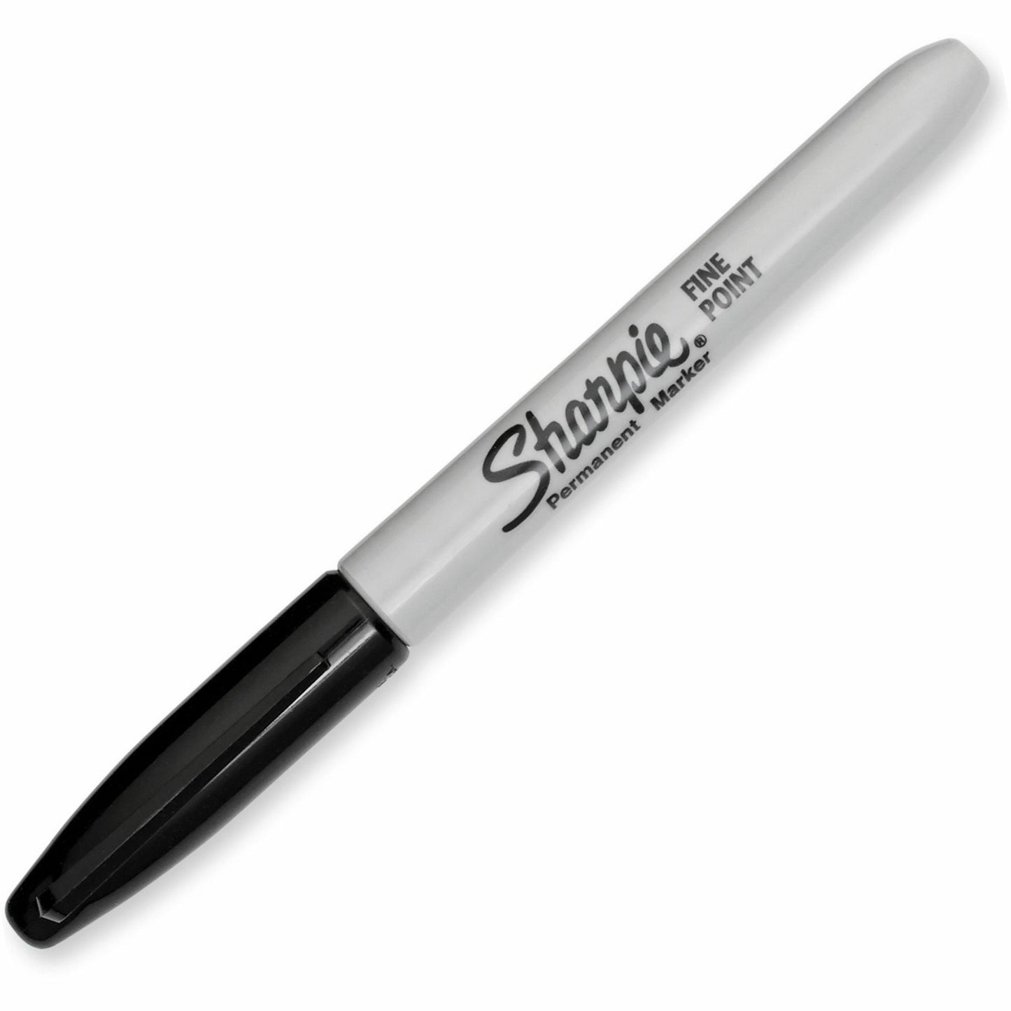Sharpie Fine Tip Permanent Markers – Black, Dozen (30001B)