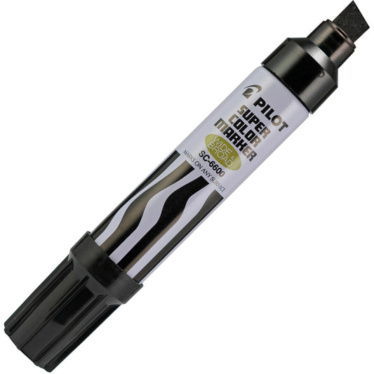 43100 Pilot Jumbo Permanent Markers Chisel Point, Black, 1 each