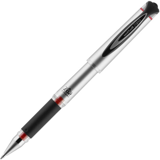 65802 Uni-Ball 207 Impact Gel Pen – Red Ink, Bold 1.0mm, 3-Pack
