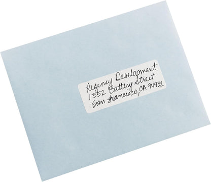 Avery Multi-Use Permanent Labels, 1" x 2.75", White, 128 Labels/Pack (Model 6113)