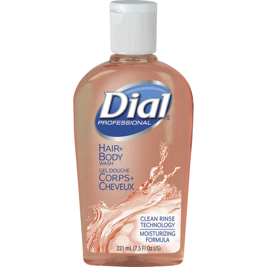 Dial Professional Shampoo & Body Wash - Peach Scent, 7.5 oz (DIA04014)