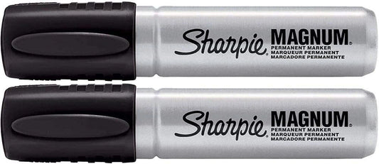 Sharpie Pro Magnum Permanent Marker, Black 2 pack